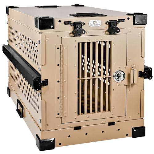 K9 Kennel Boss Aluminum Collapsible Dog Crate